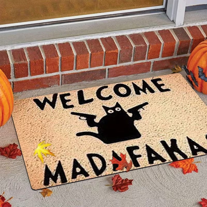 Halloween-Themed Doormat