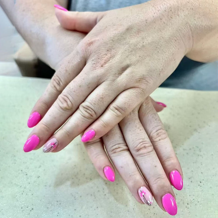 Premium Gel Nail Art Kit with Elegant Design