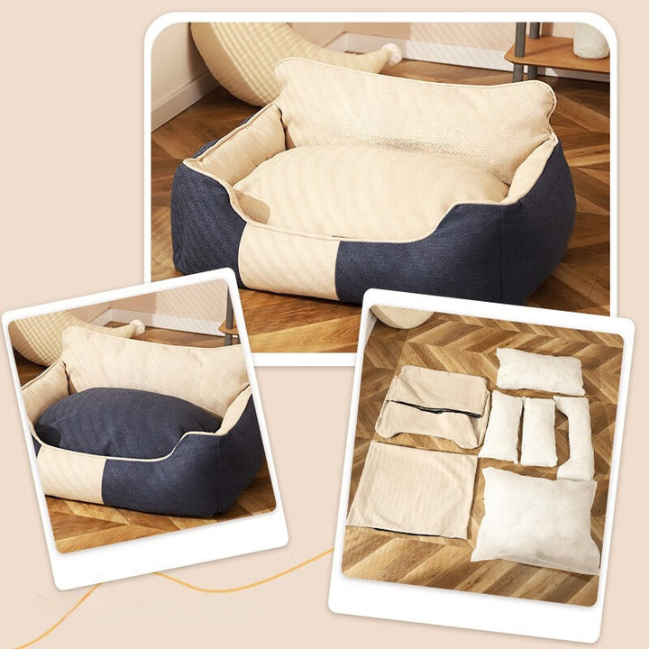 Ergonomic Cozy Dog Bed