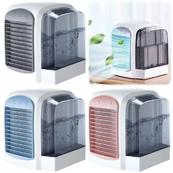 Unisex One Size Compact Personal Evaporative Air Cooler and Humidifier with Removable Reservoir Kalsten