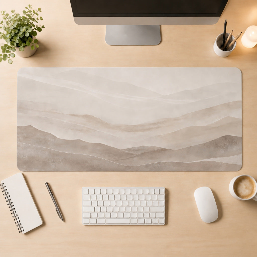 Abstract Landscape Desk Mat Kalsten