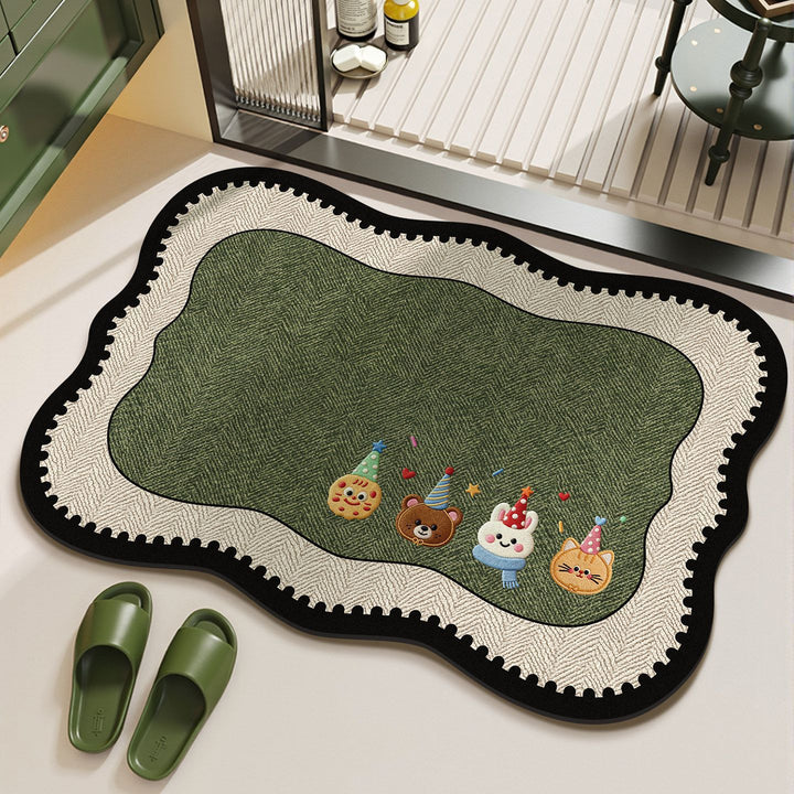 Fun Pet-Themed Bath Mat