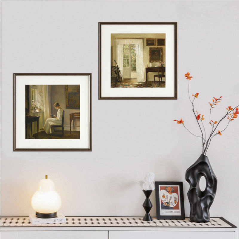 Framed Vintage Musical Artwork