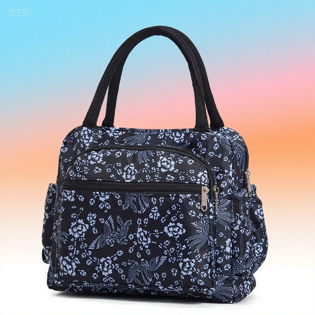 Cat Print Insulated Lunch Bag Kalsten