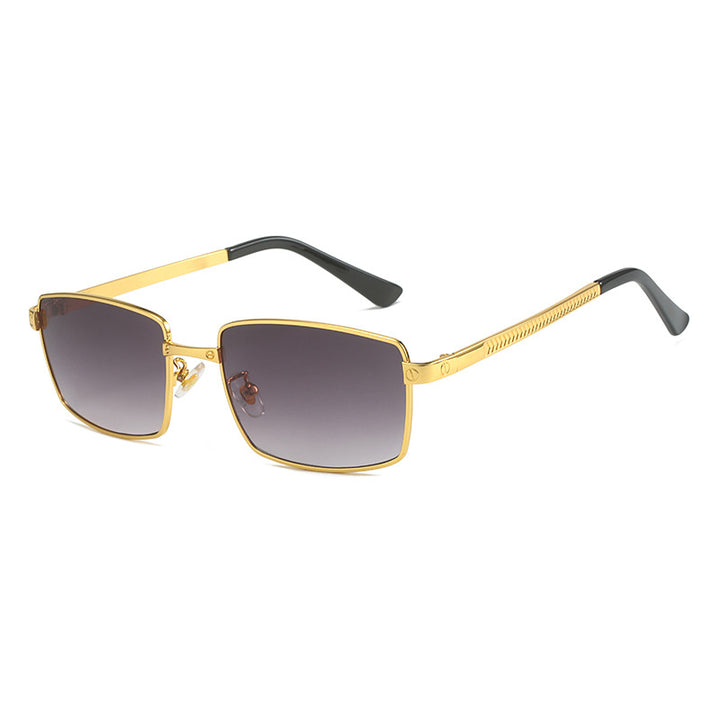 Women's fashionable square sunglasses with elegant metal frame Kalsten