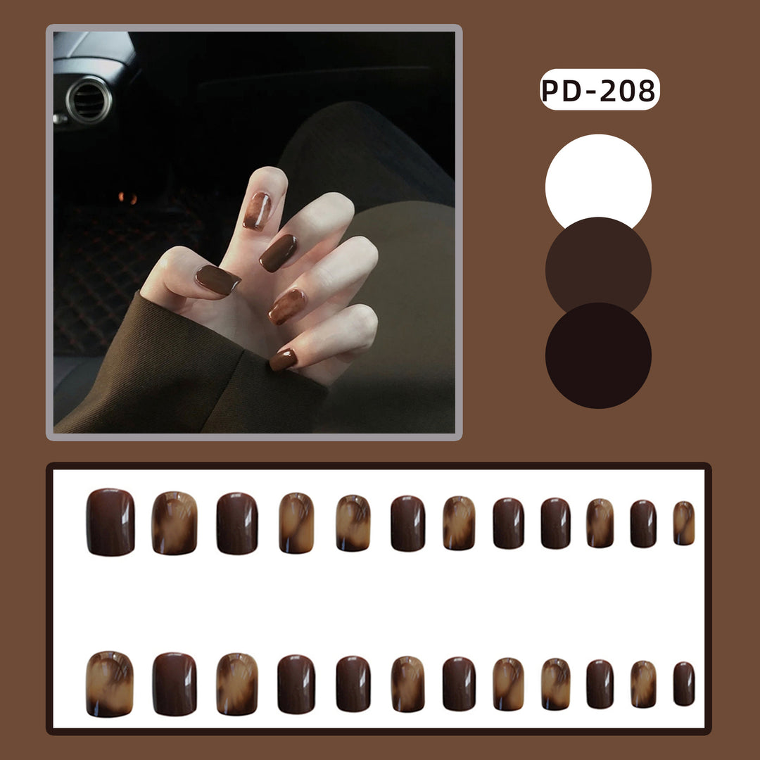 Glossy Nail Art Press-On Nails Set Kalsten
