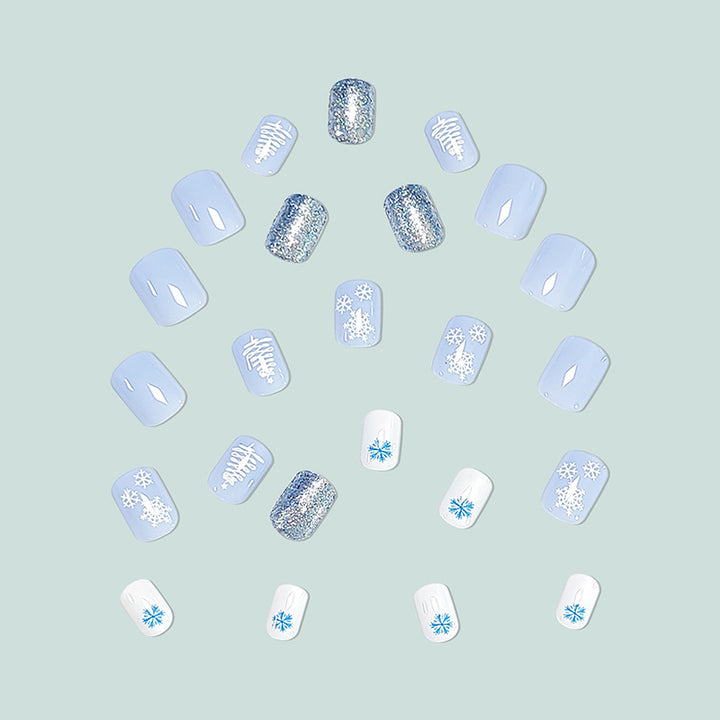 Artistic Winter Nail Art Kalsten