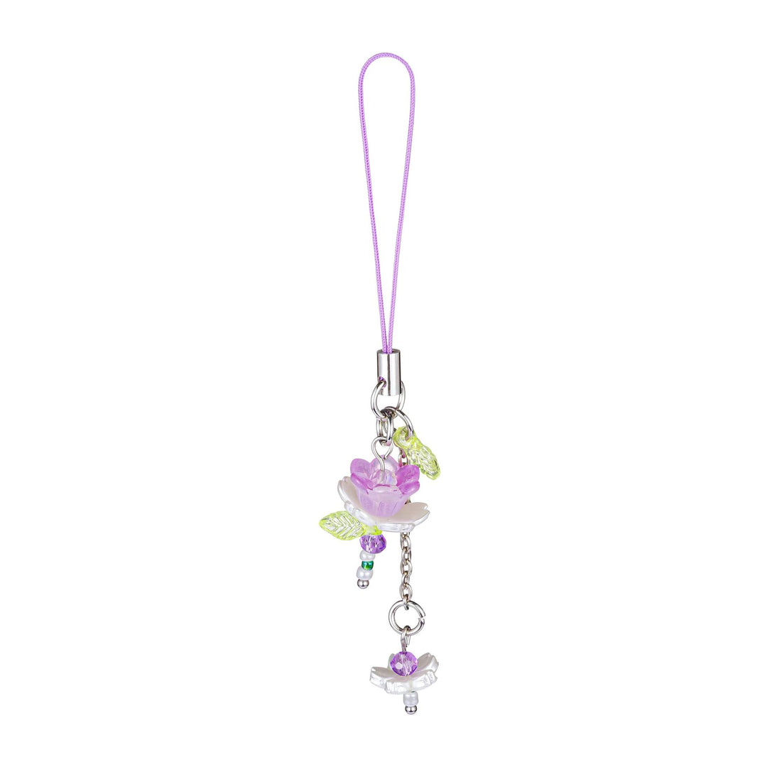 Decorative Floral Charm Keychain Kalsten