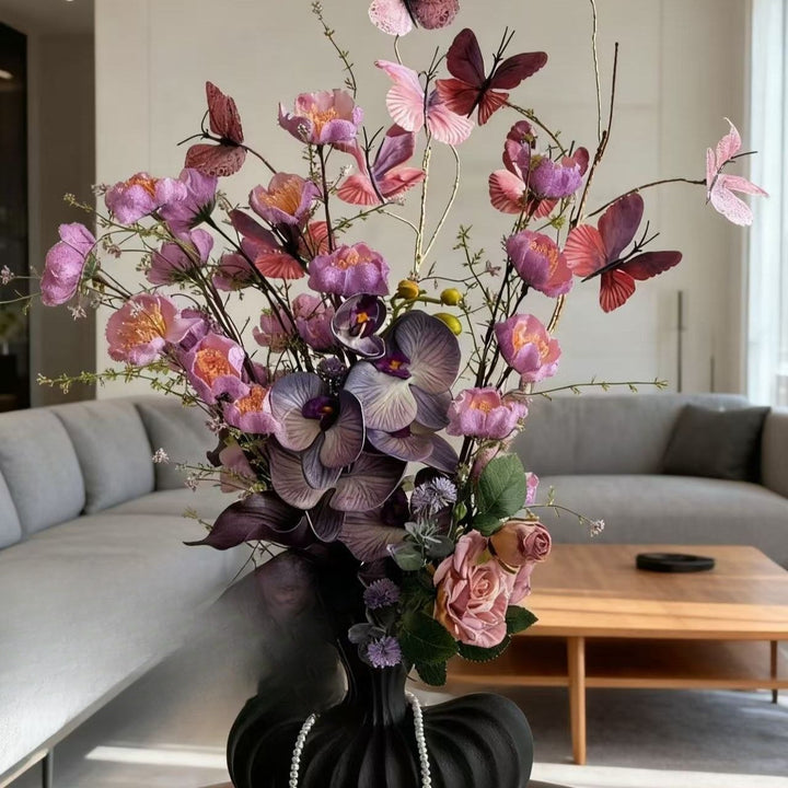 Lifelike Floral Bouquet Arrangement