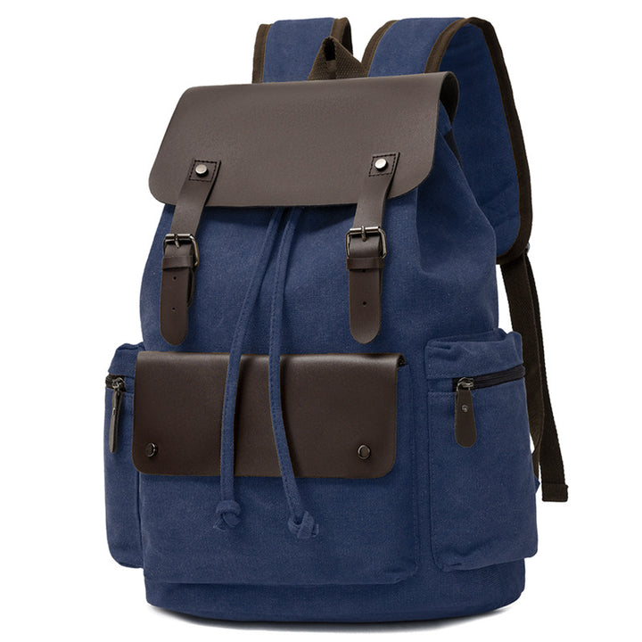 Canvas Drawstring Closure Backpack