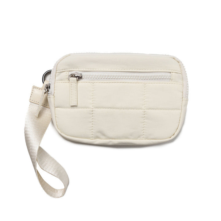 Stylish and Practical Cosmetic Clutch with Removable Carrying Strap Kalsten