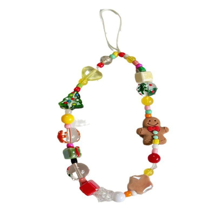 Creative Holiday-Themed Beaded Phone Strap Kalsten