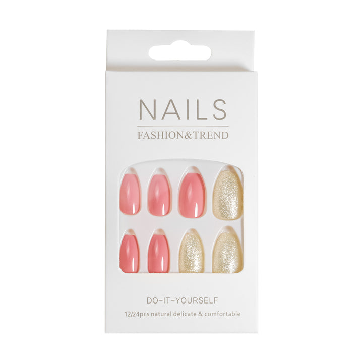 Artistic Graphic Press-On Nail Set Kalsten