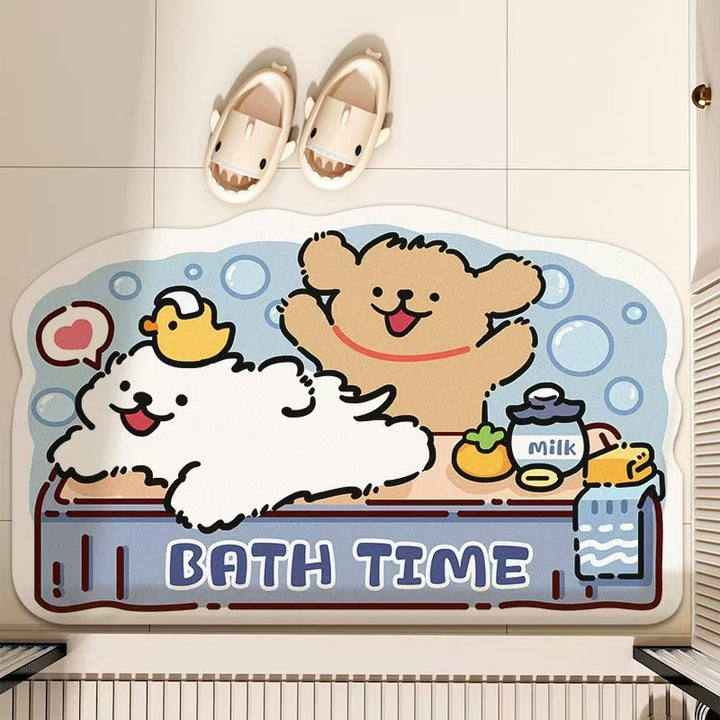 Cartoon Bath Mat Kalsten