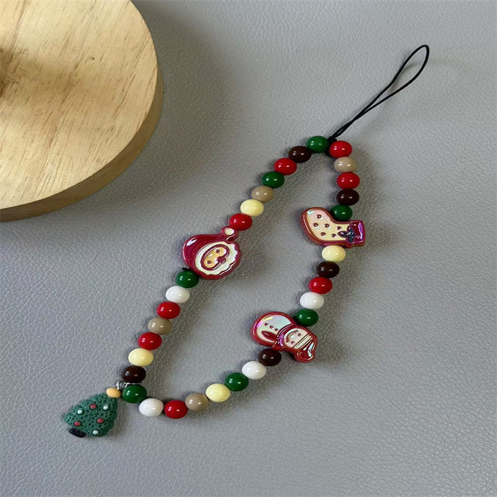 Holiday-Themed Beaded Eyewear Strap Kalsten