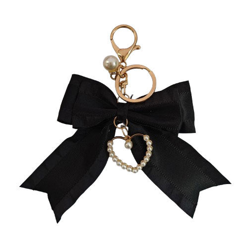 Elegant Heart-Shaped Bow Keychain Kalsten