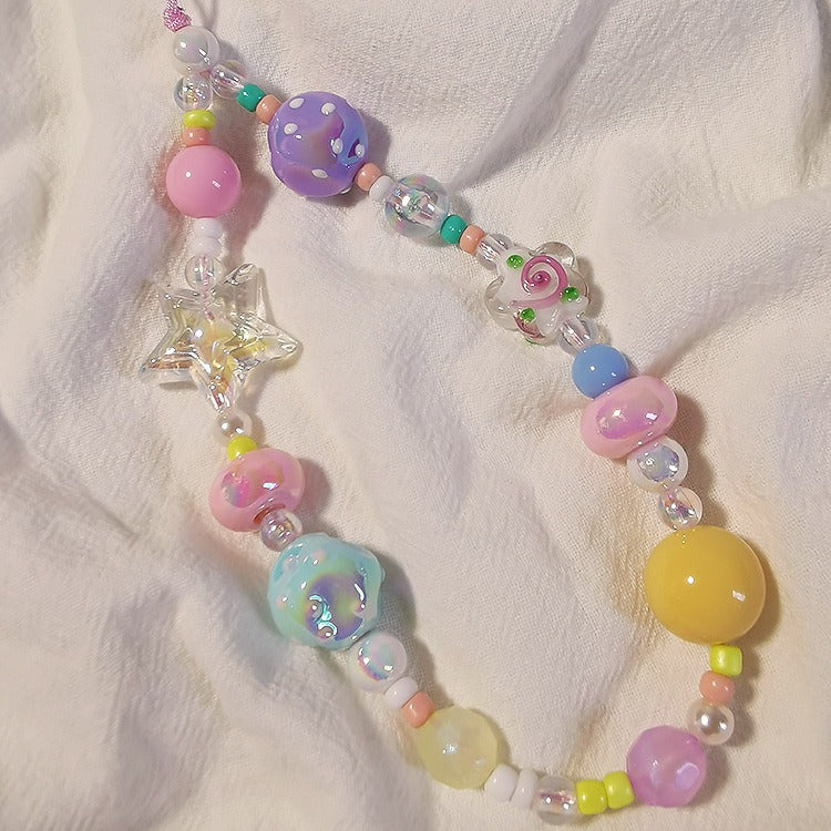 Colorful Bead Charm Eyewear Holder Kalsten