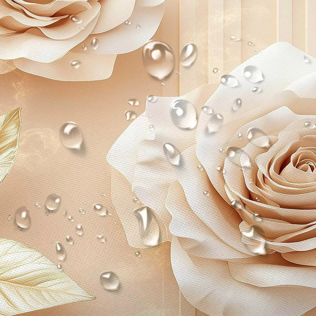 Floral Embossed Shower Curtain Kalsten