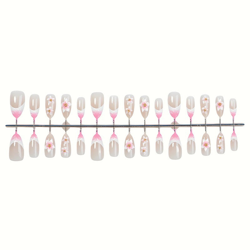 Floral Art Press-On Nail Set Kalsten