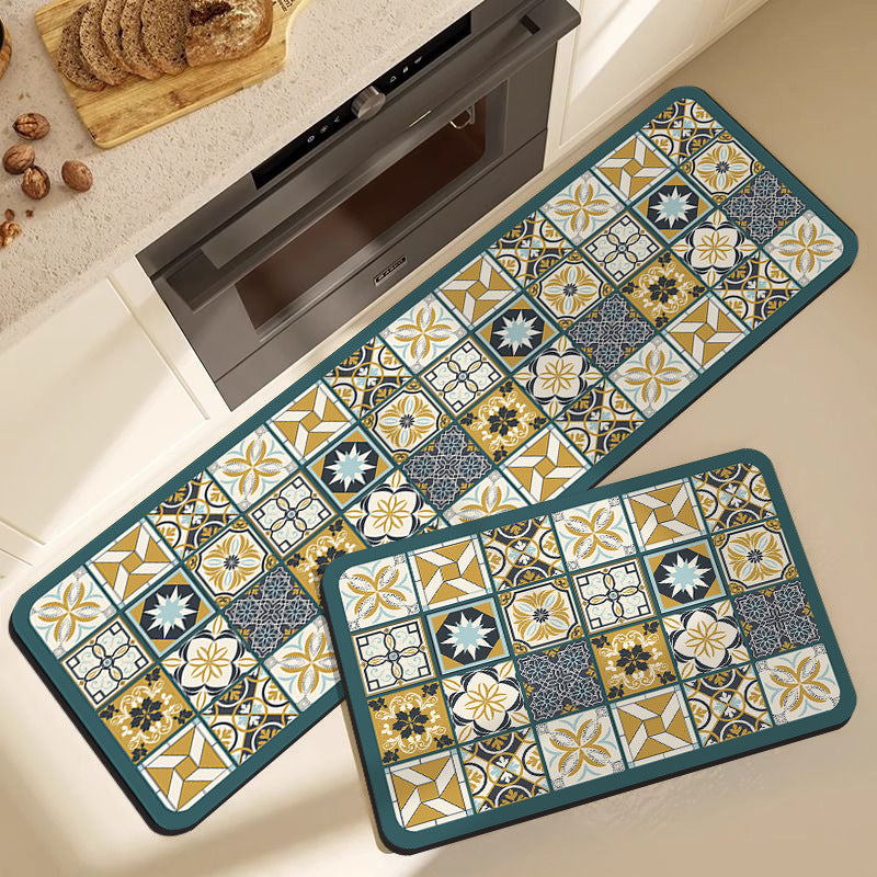 Floral Design Kitchen Comfort Mat Kalsten