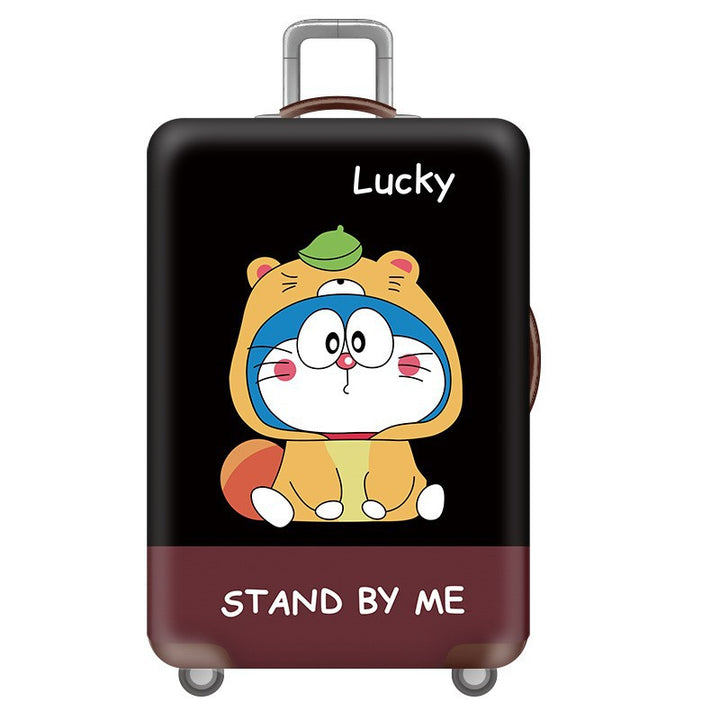 Unisex Hard Shell Suitcase with Fun Cartoon Design Kalsten