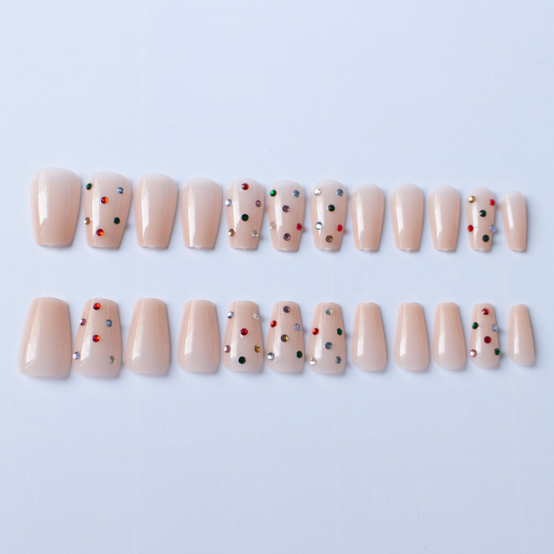Glittering Rhinestone Nail Art Kit