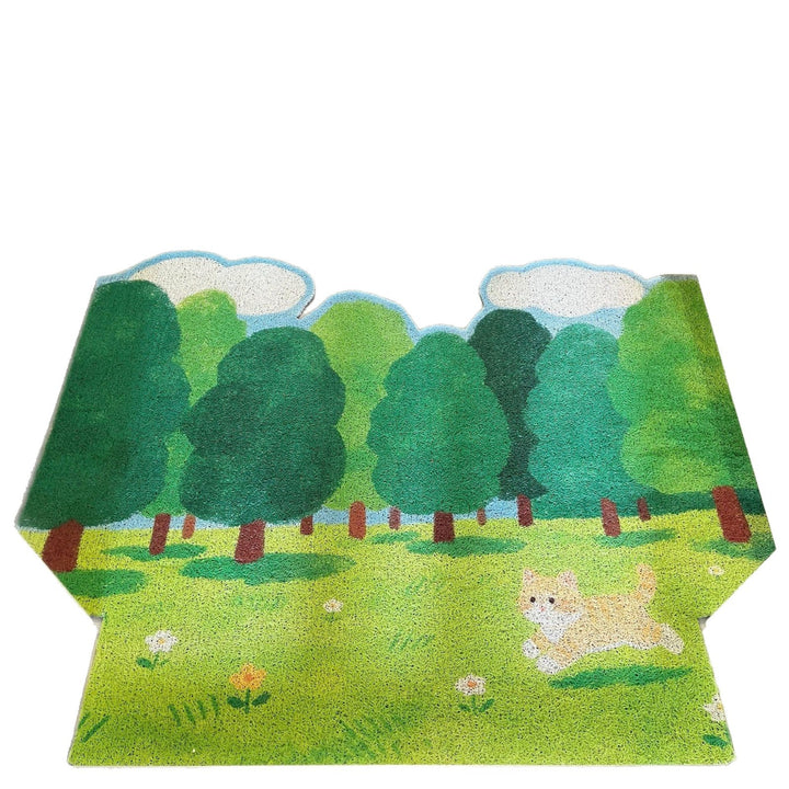 Cartoon Forest Animal Doormat Kalsten