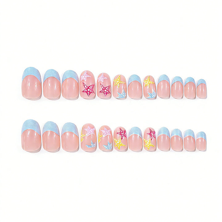 Artistic Starfish Nail Art Kalsten