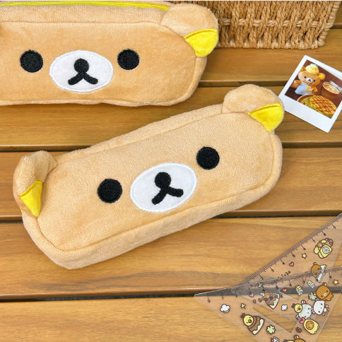 Plush Animal-Themed Pencil Case