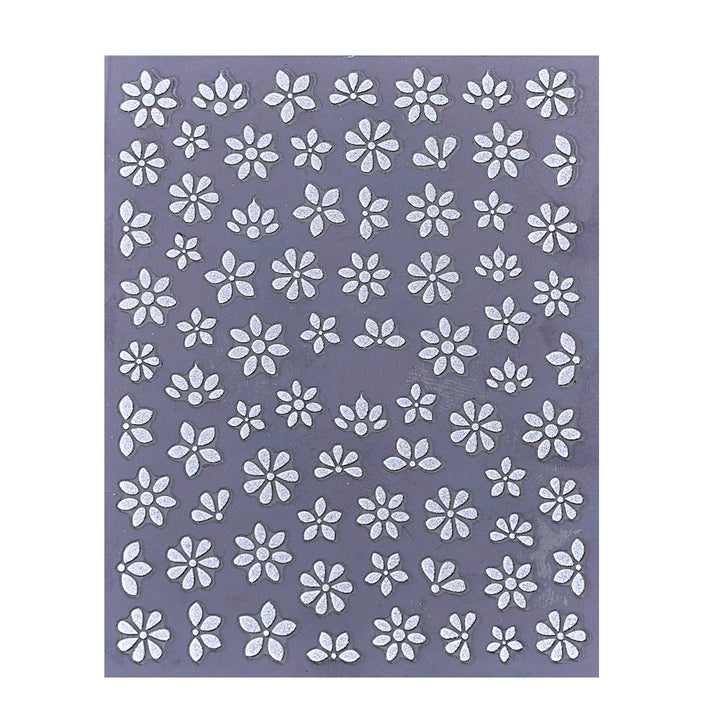Decorative Floral Nail Art Stickers  1791507059