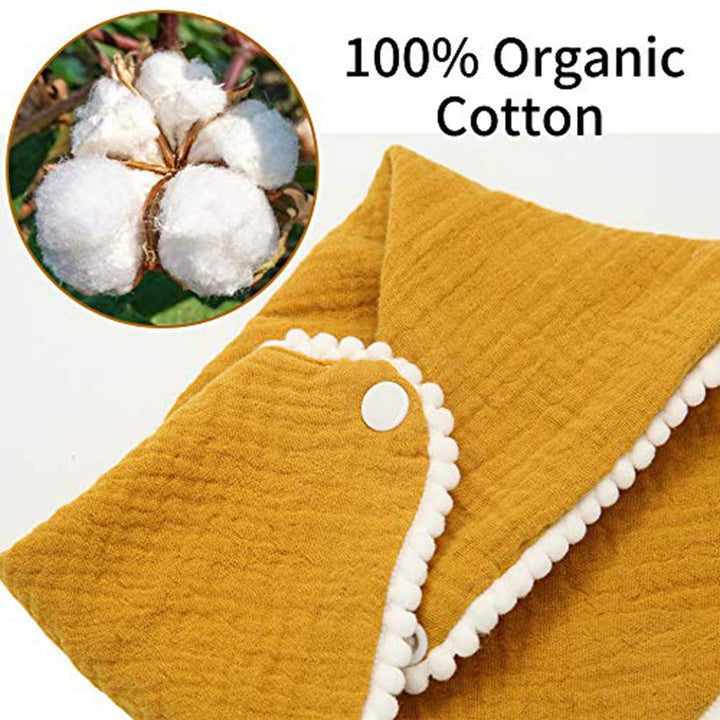 Soft Cotton Drool Bibs Set kalsten