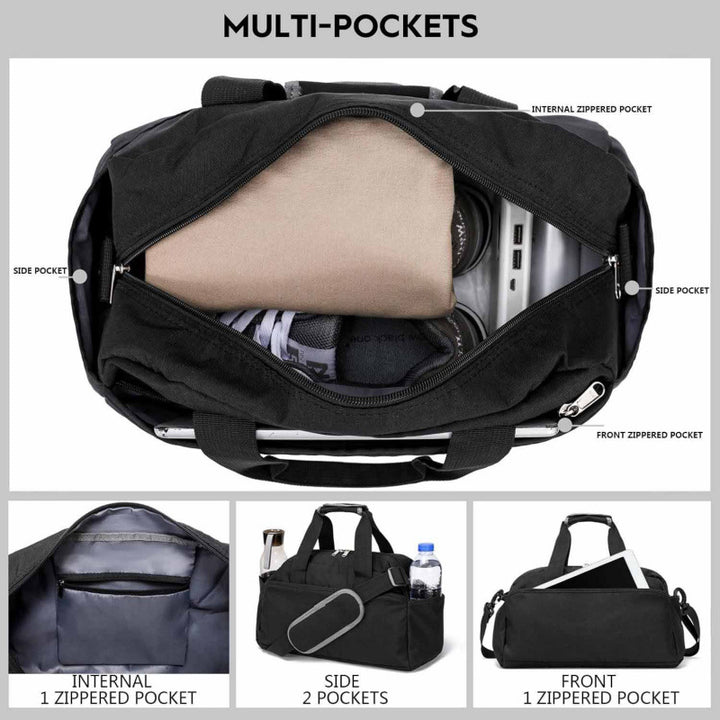 Versatile sports bag with practical detachable shoulder strap Kalsten