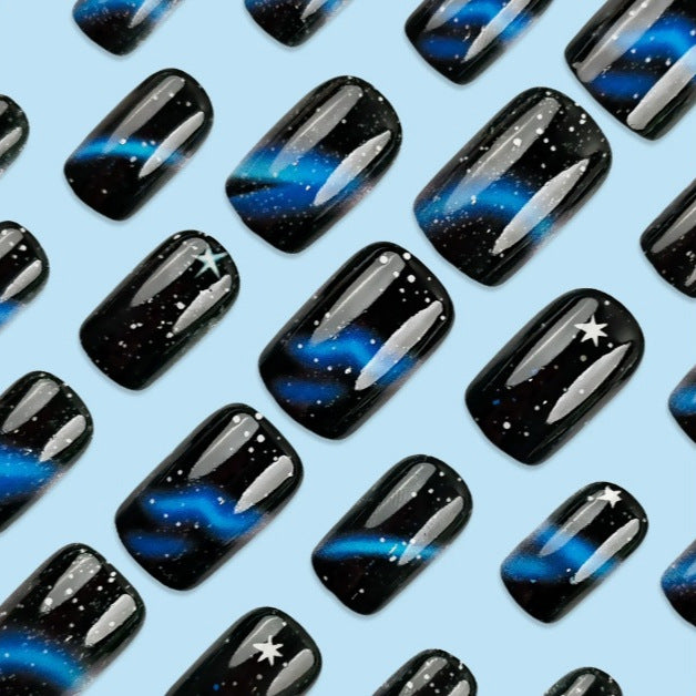 Galaxy-Themed Nail Art Set Kalsten