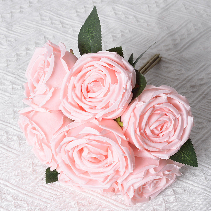 Decorative Faux Rose Bouquet