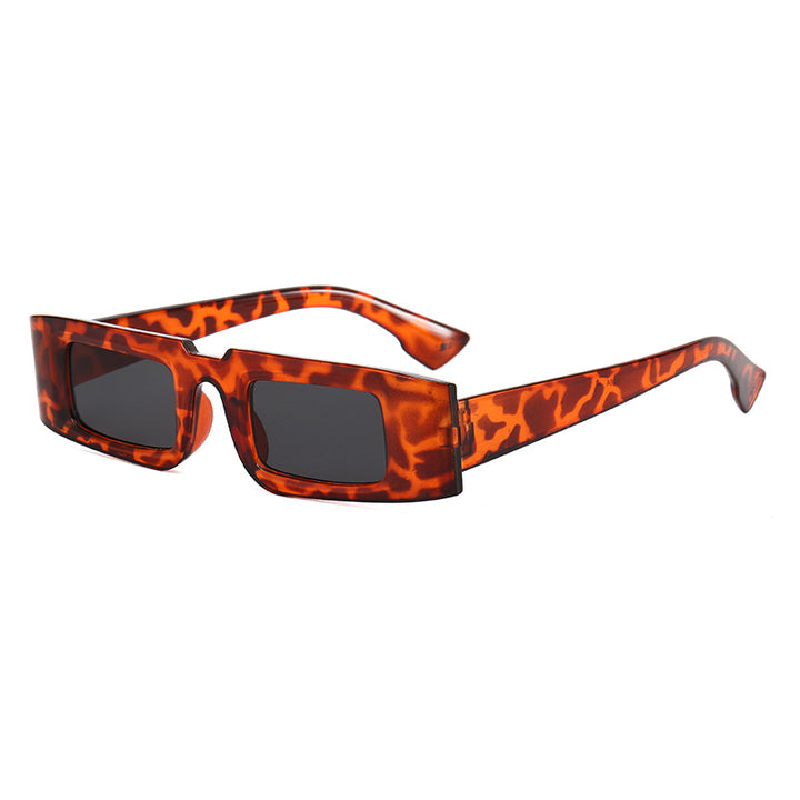 Ladies Fashion Square Sunglasses with Animal Print Kalsten