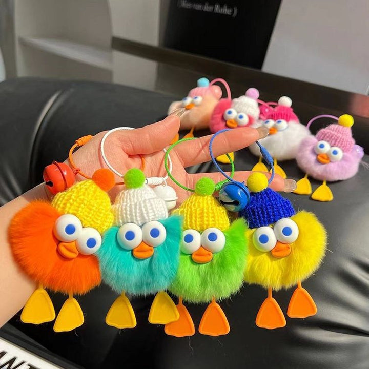 Cute Plush Duck Keychain Accessory Kalsten