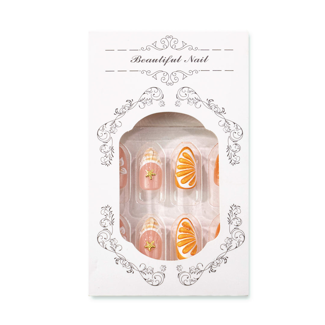 Tropical Fruit-Inspired Press-On Nail Set