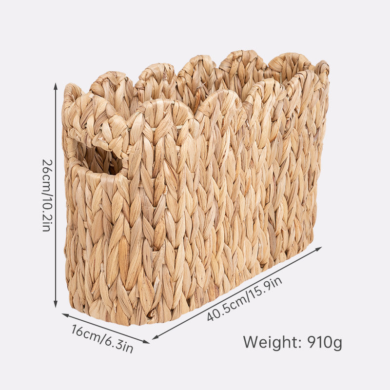Handwoven Natural Fiber Storage Organizer Kalsten