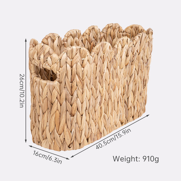 Handwoven Natural Fiber Storage Organizer Kalsten