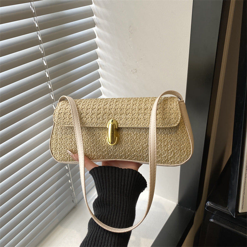 Textured Handheld Satchel