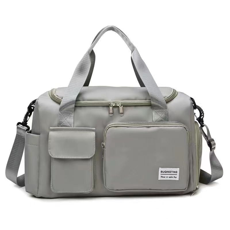 Sporty Travel Bag With Multiple Compartments Kalsten