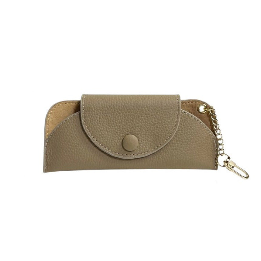 Textured Leather Zip Coin Purse Kalsten