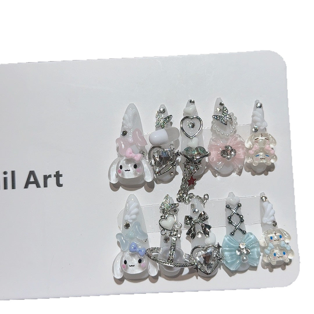 Playful Character-Themed Decorative Nail Art Kit