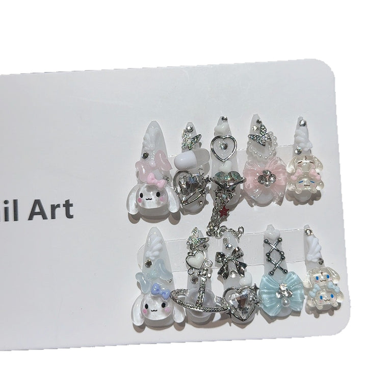 Playful Character-Themed Decorative Nail Art Kit
