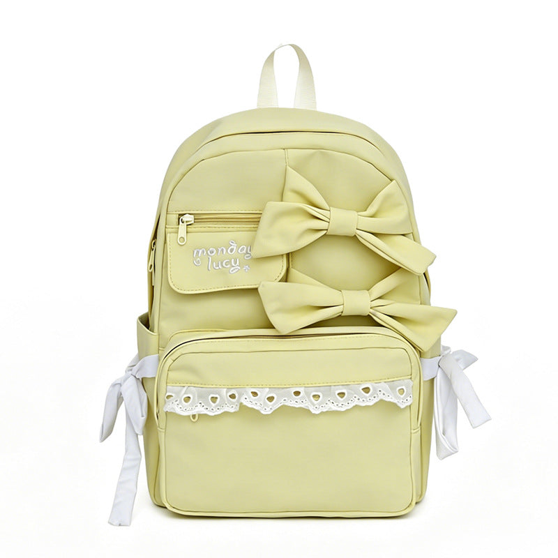 Cute Bow-Detail Backpack Kalsten