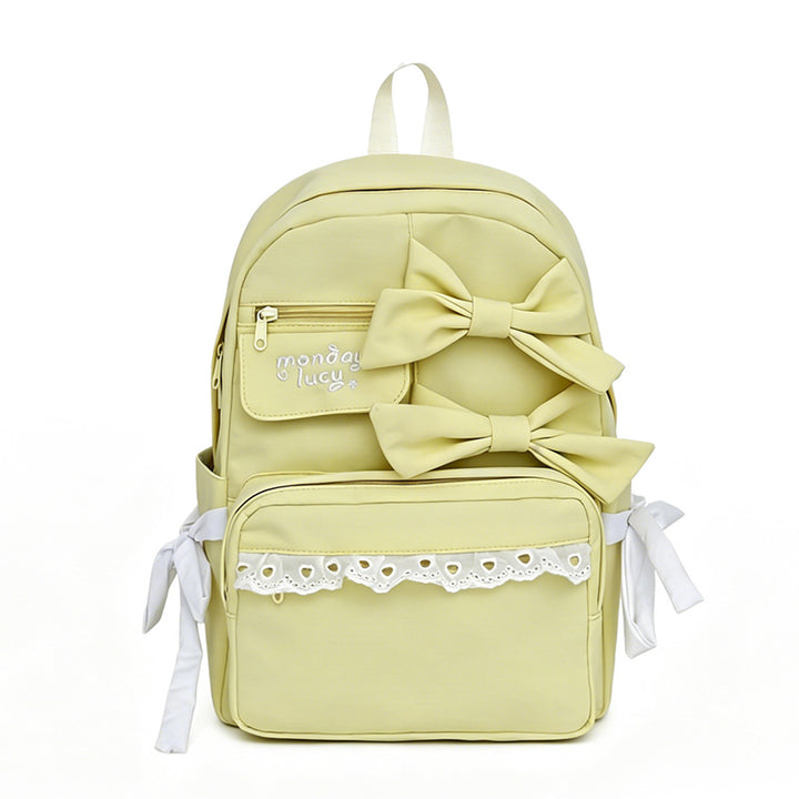 Cute Bow-Detail Backpack Kalsten