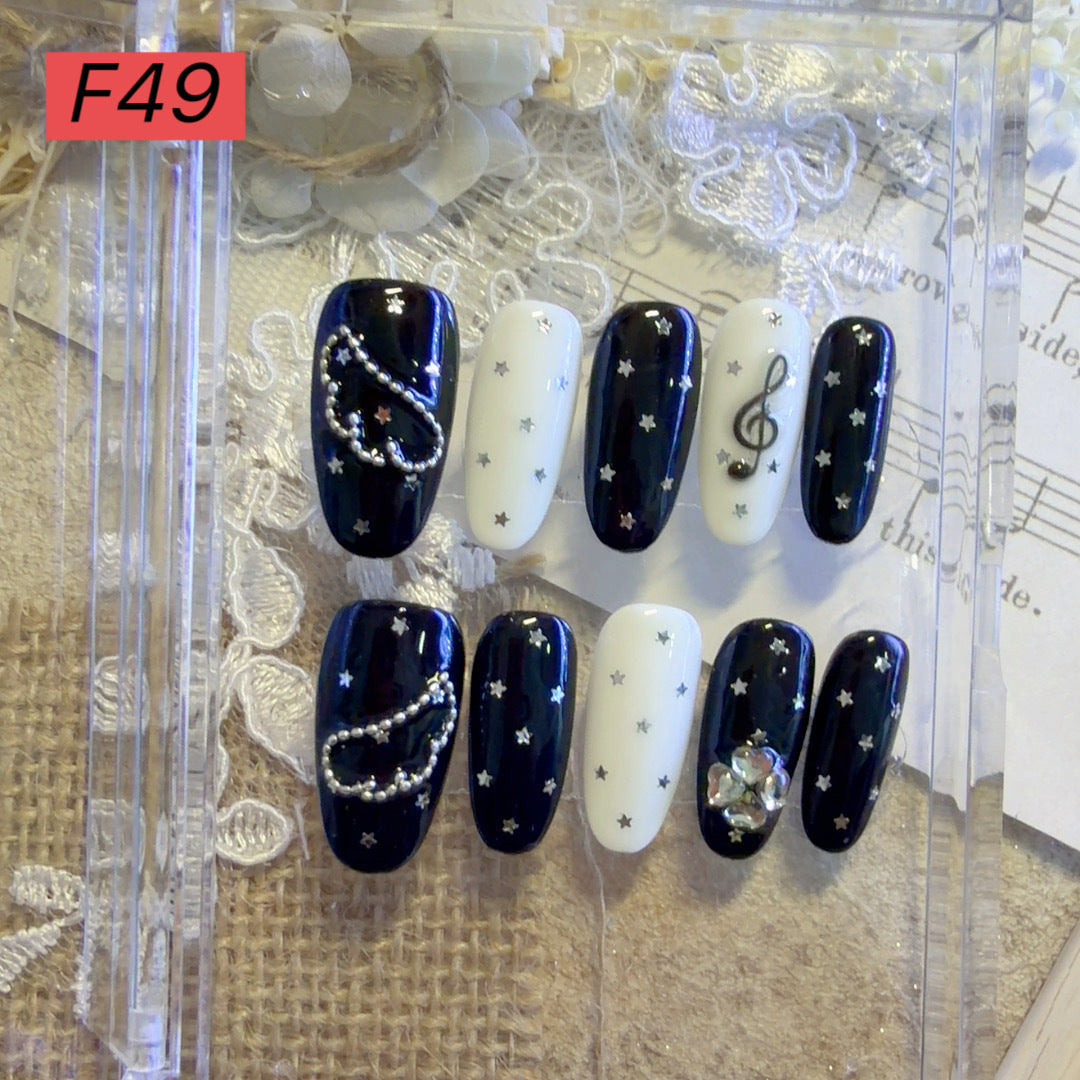 Decorative Press-On Nail Art Set 1790731572