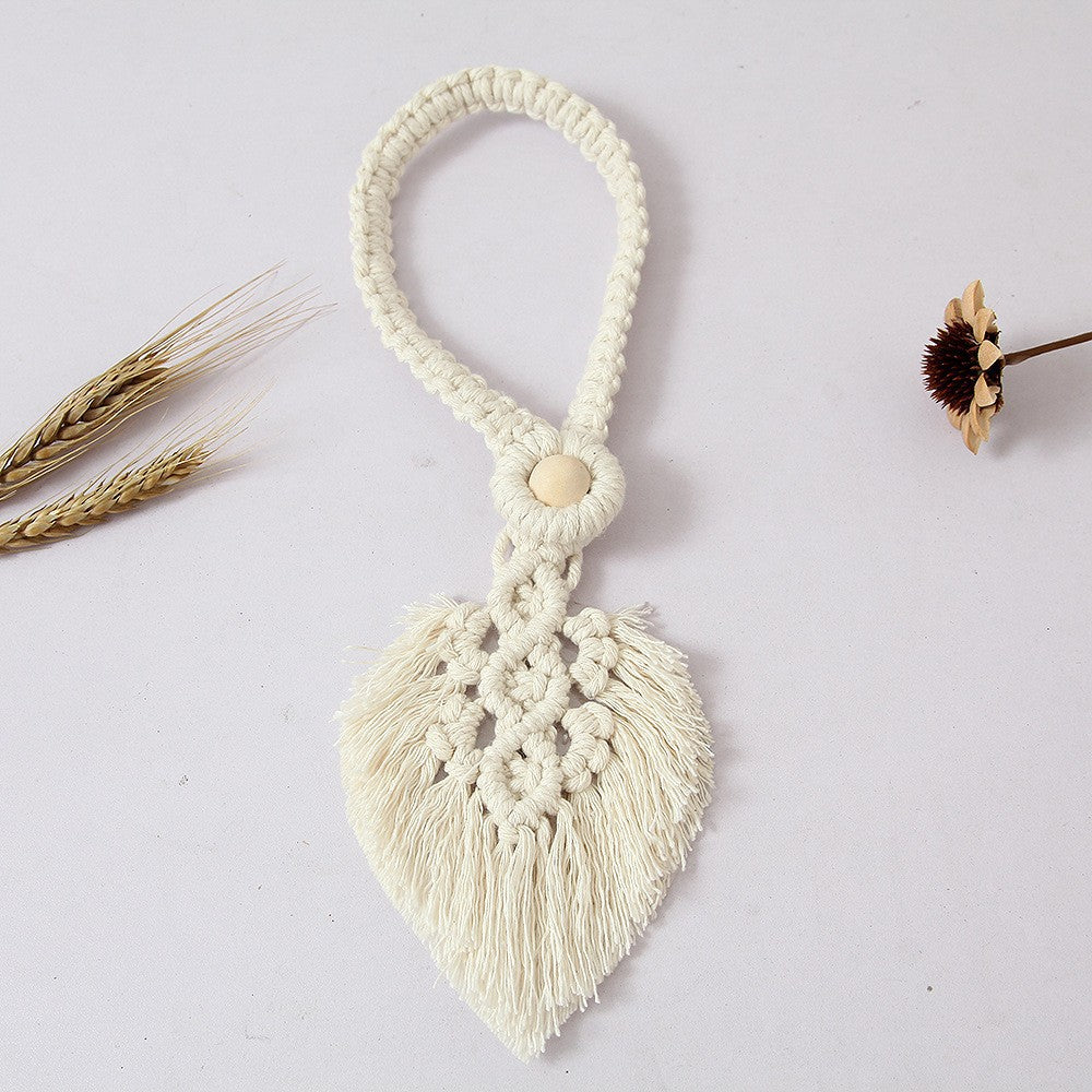 Macrame Curtain Tieback Holder Kalsten