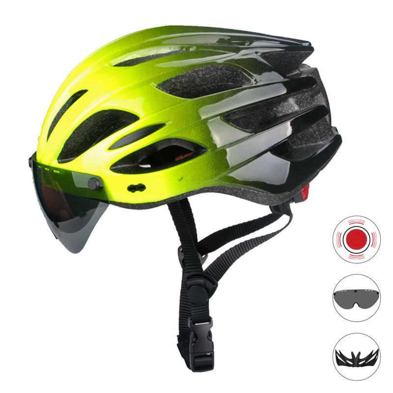 Aerodynamic Cycling Helmet with Integrated Visor Kalsten