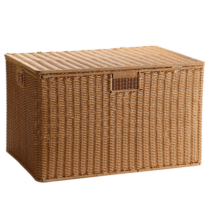 Unisex Multifunctional Storage Box made of natural wicker Kalsten